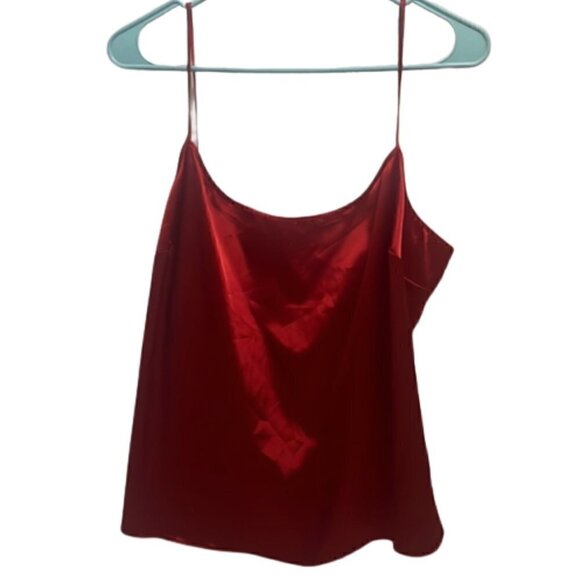 Tops - Red Satin Large Shell